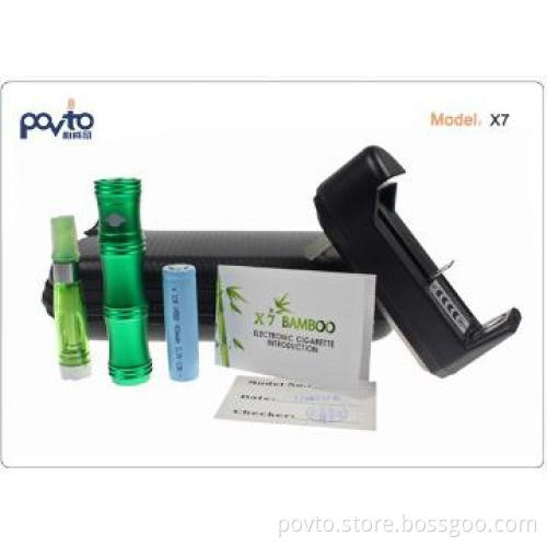 Smokjoy electic cigarette wholesale X7 Bamboo cute e cigarette